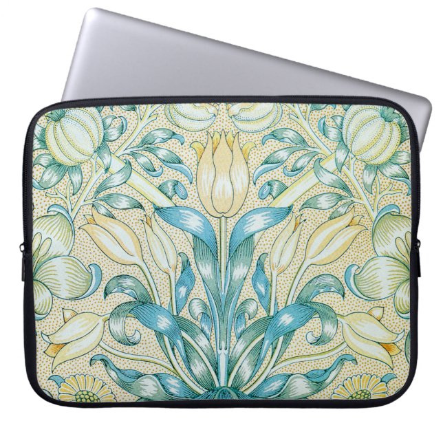 William Morris Lily und Pomegranate Pattern Laptopschutzhülle (Vorderseite)
