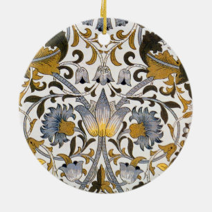 William Morris Lodden Blume Keramik Ornament