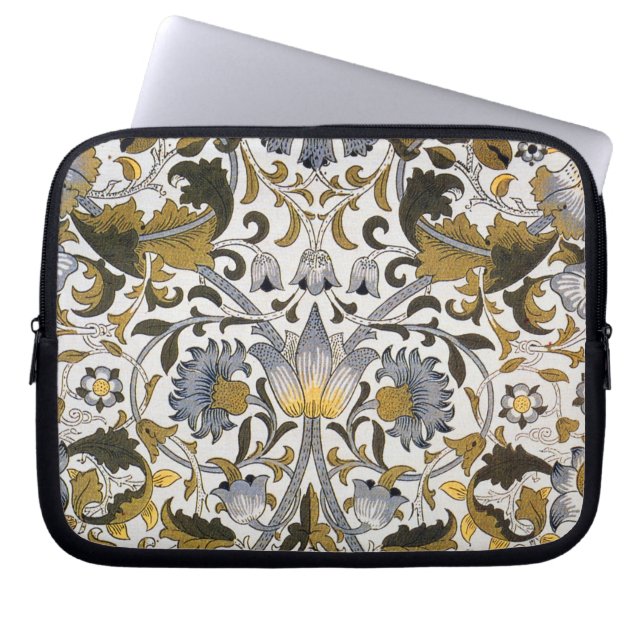 William Morris Lodden Blume Laptopschutzhülle (Vorderseite)