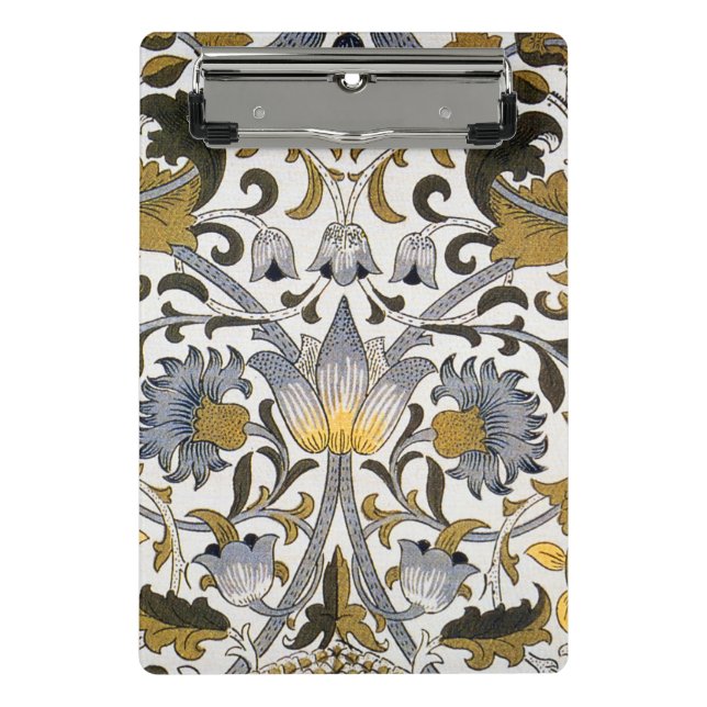 William Morris Lodden Blume Mini Klemmbrett (Vorderseite)