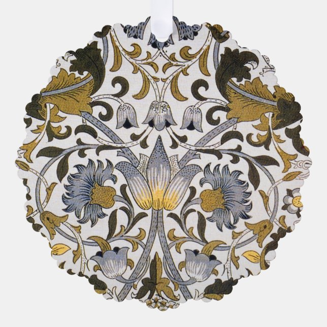 William Morris Lodden Blume Ornament Karte (Vorderseite)