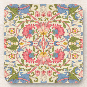 William Morris Lodden Blumendekor Pastell Getränkeuntersetzer