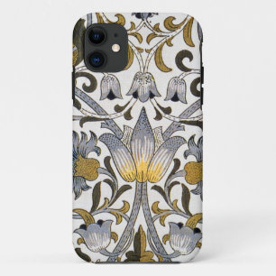 William Morris Lodden Blumenmuster: Blau Gold Case-Mate iPhone Hülle