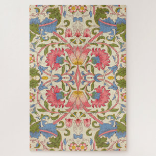 William Morris Lodden Blumenmuster Pastell 