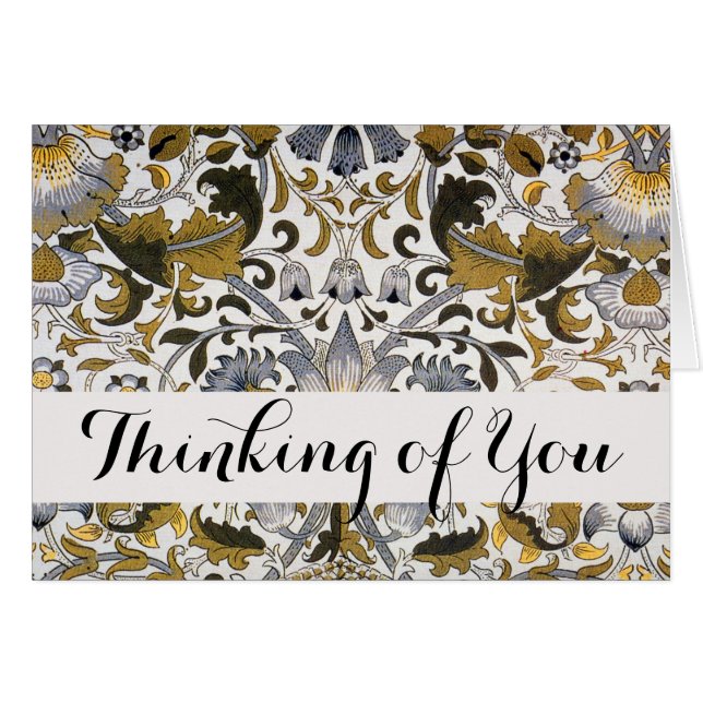 William Morris Lodden Fleur florale (Devant horizontal)