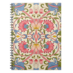 William Morris Lodden Spring Wallpaper Art Notizblock