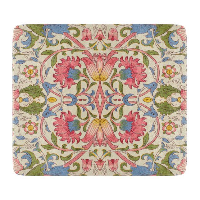 William Morris Lodden Spring Wallpaper Art Schneidebrett (Vorderseite)