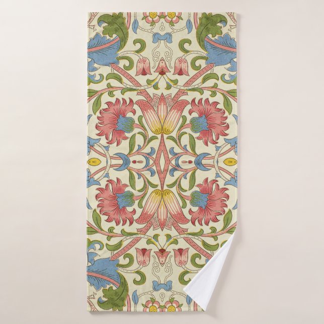 William Morris Loddon Blossom Blumenmuster Badhandtuch Set (Badehandtuch)