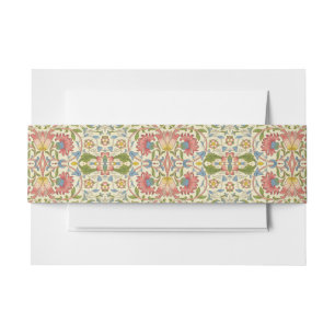 William Morris Loddon Blossom Blumenmuster Einladungsbanderole