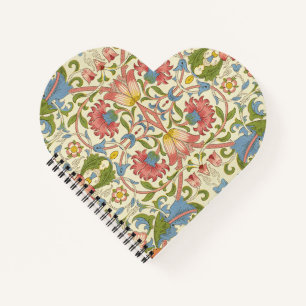 William Morris Loddon Blossom Blumenmuster Notizbuch
