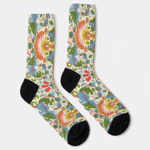 William Morris Loddon Blossom Blumenmuster Socken