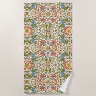 William Morris Loddon Blossom Blumenmuster Strandtuch