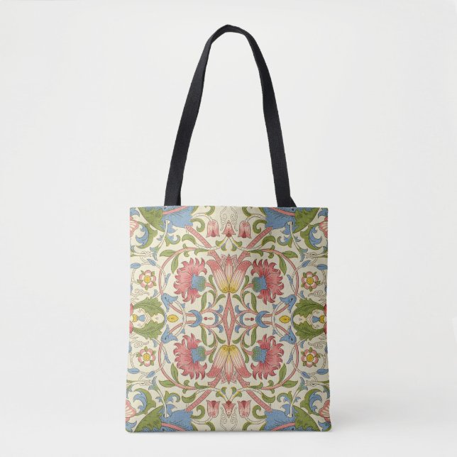 William Morris Loddon Blossom Blumenmuster Tasche (Vorderseite)