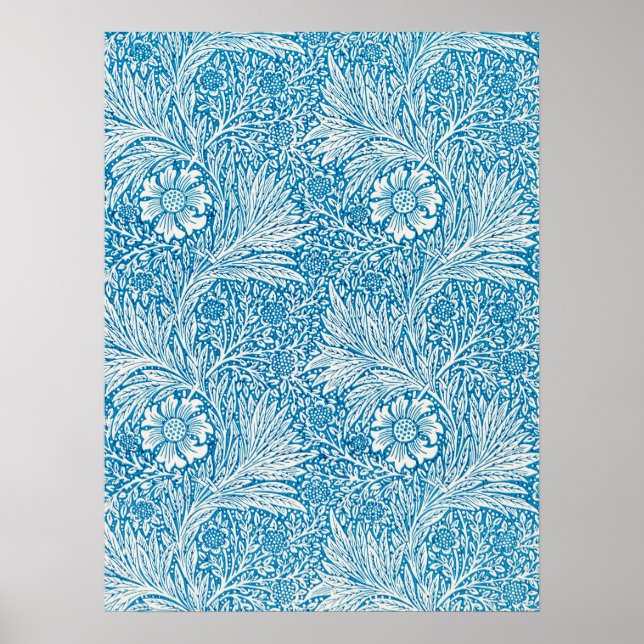 William Morris Marigold 1875 Design Poster (Vorne)
