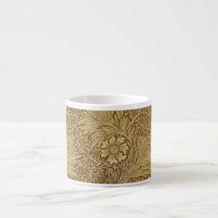 William Morris Marigold Antikes Blumenmuster Espressotasse