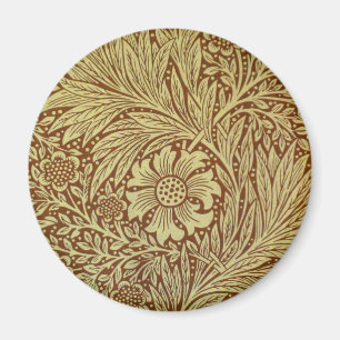 William Morris Marigold Antikes Blumenmuster Magnet