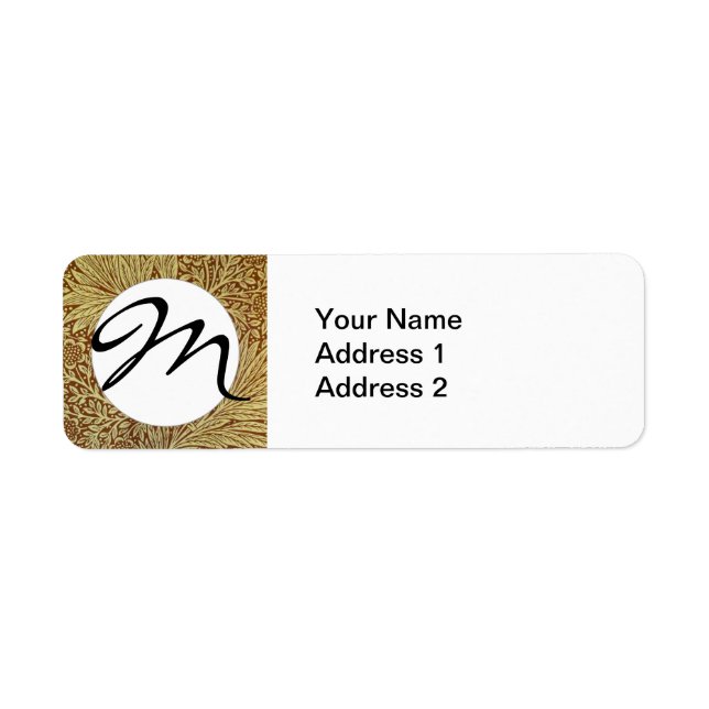 William Morris Marigold Blume Pattern (Vorne)