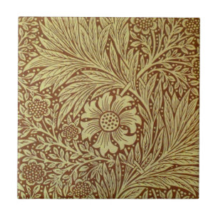 William Morris Marigold Blume Pattern Fliese