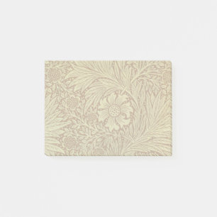 William Morris Marigold Blume Pattern Post-it Klebezettel