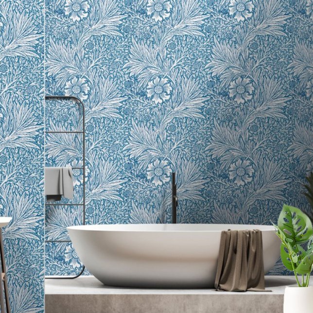 William Morris Marigold Floral Pattern Tapete (Von Creator hochgeladen)