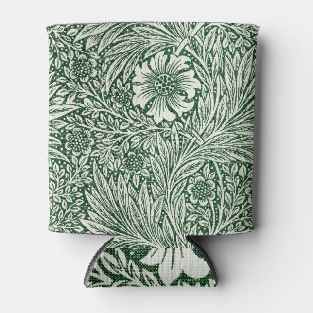 William morris marigold grüne Blume Dosenkühler (Vorderseite)