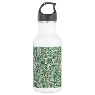 William morris marigold grüne Blume Edelstahlflasche