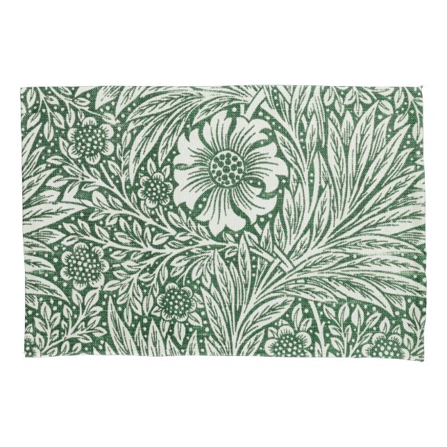 William morris marigold grüne Blume Kissenbezug (Vorderseite)