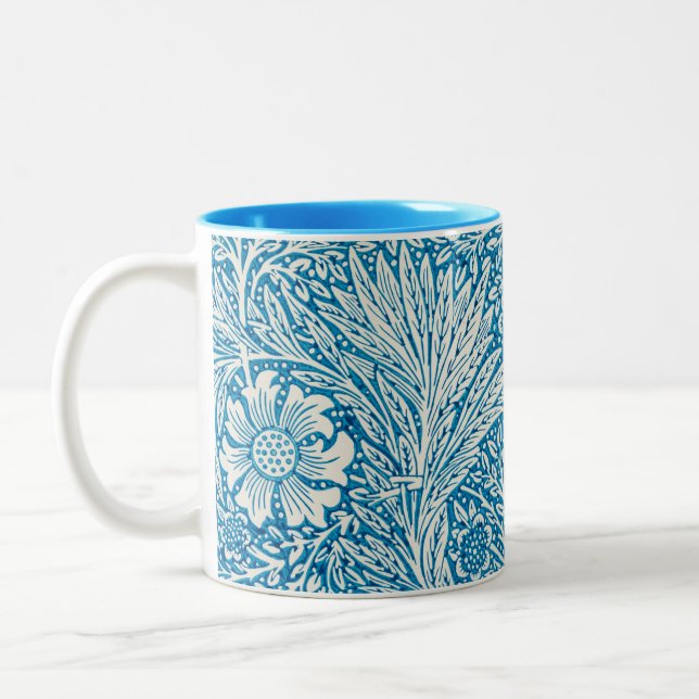 William Morris Marigold Zwei-Tone-Kaffee-Tasse Zweifarbige Tasse (Links)