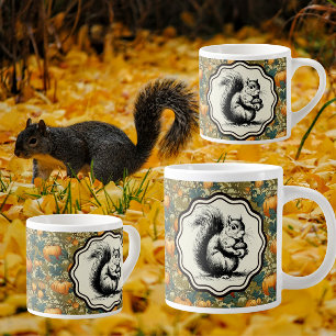 William Morris maßgeschneiderte Pumpkins und Eichh Jumbo-Tasse