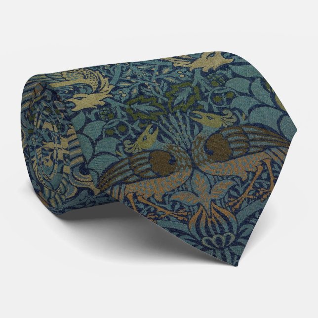 William Morris Medway, Blau und Weiß Krawatte (Gerollt)