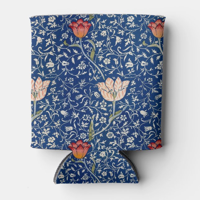 William Morris Medway Blue Floral Dosenkühler (Vorderseite)