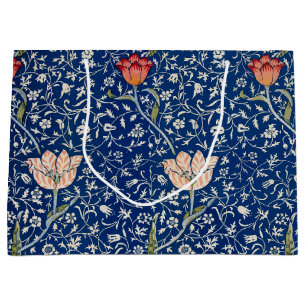 William Morris Medway Blue Floral Große Geschenktüte