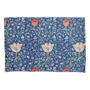 William Morris Medway Blue Floral Kissenbezug