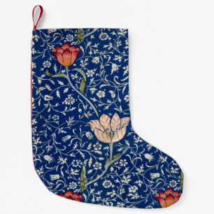 William Morris Medway Blue Floral Kleiner Weihnachtsstrumpf