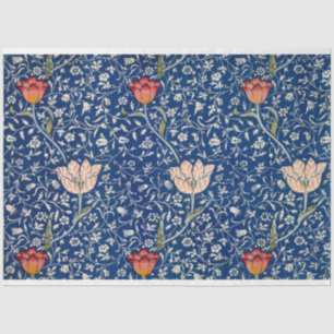 William Morris Medway Blue Floral Seidenpapier