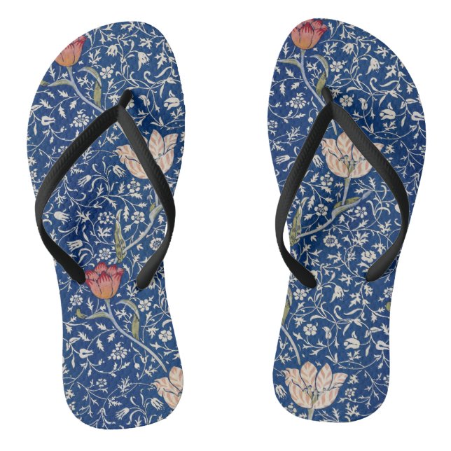 William Morris Medway-Muster Flip Flops (Fußbett)