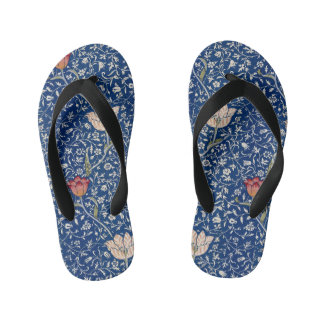 William Morris Medway-Muster Kinderbadesandalen