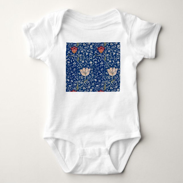 William Morris Medway Pattern Baby Strampler (Vorderseite)