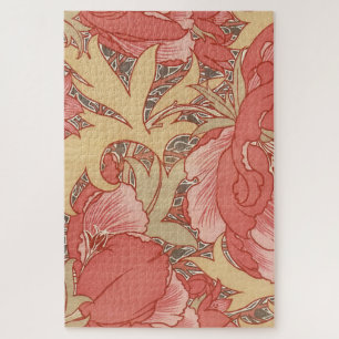 William Morris Mohnblumen im Art Nouveau Stil
