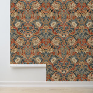 William Morris Mohnblumen im Art Nouveau Stil Tapete