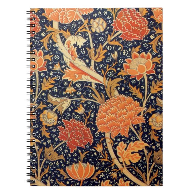 William Morris Motif Floral Carnet photo (Devant)