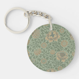 William Morris motif floral Grafton vert sauge