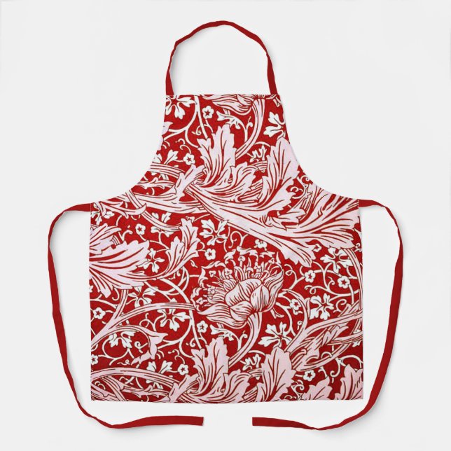 William Morris Muster, Arcadia, beliebtes Design Schürze (Vorderseite)