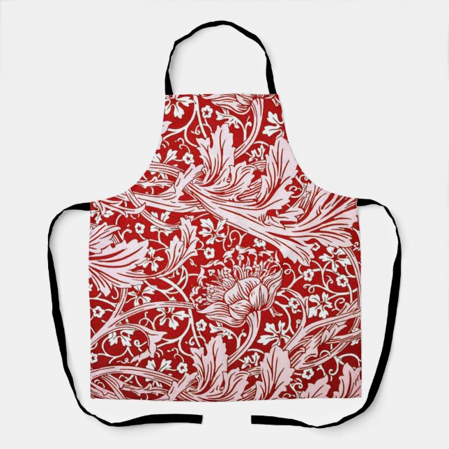 William Morris Muster, Arcadia, populäres Design Schürze (Vorderseite)