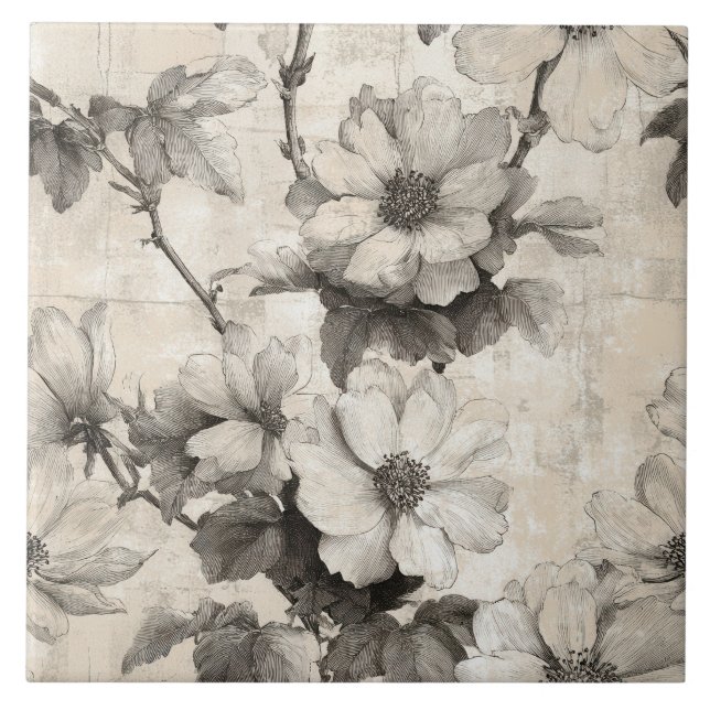 William Morris Muster Fliese (Vorderseite)