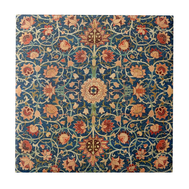 William Morris' Muster | Holland Park Tepet Fliese (Vorderseite)