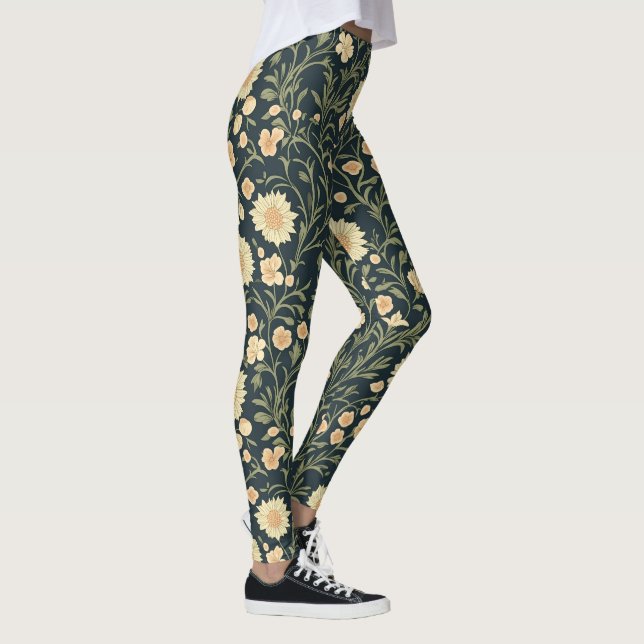 William Morris Muster  Leggings (Rechts)