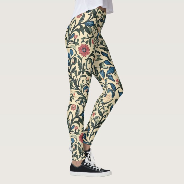 William Morris Muster  Leggings (Rechts)