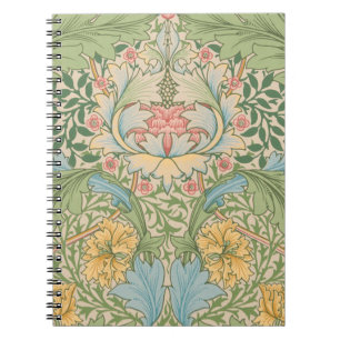 William Morris Myrtenblüten Blumen Botanisch Notizblock