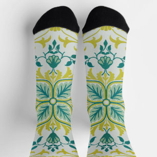 William Morris nahtloses Deckenmuster in Limetteng Socken
